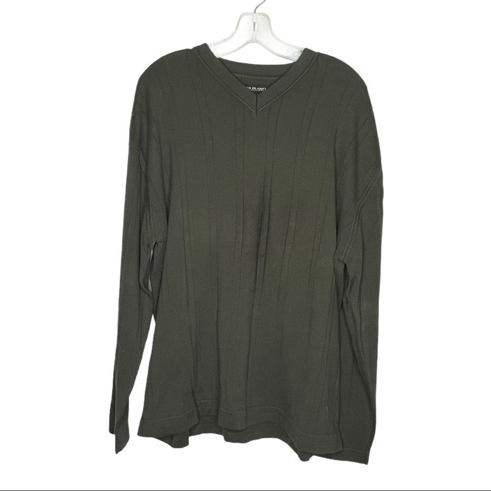Murano Cotton V-Neck Sweater